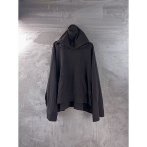AMBUSH Poncho Hoodie Mens Size XS Black Oversized Streetwear Pullover